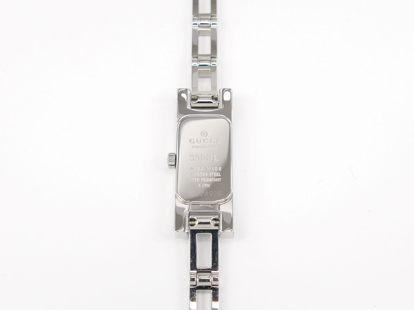 Gucci 3900L stainless steel case back