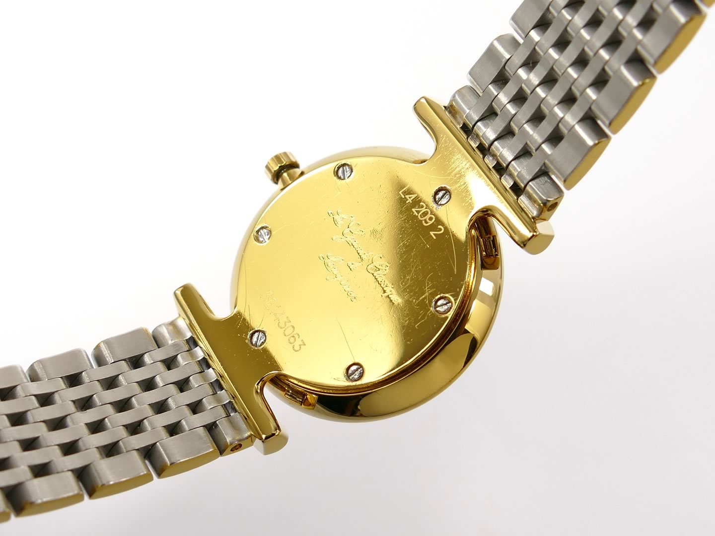 Longines La Grande Classique L4.209.2 18k Gold case back