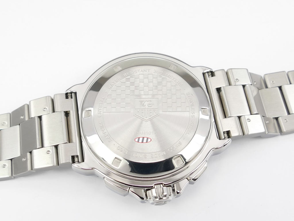 TAG Heuer Formula 1 Chronograph CAH1015.BA0855 screw down case back