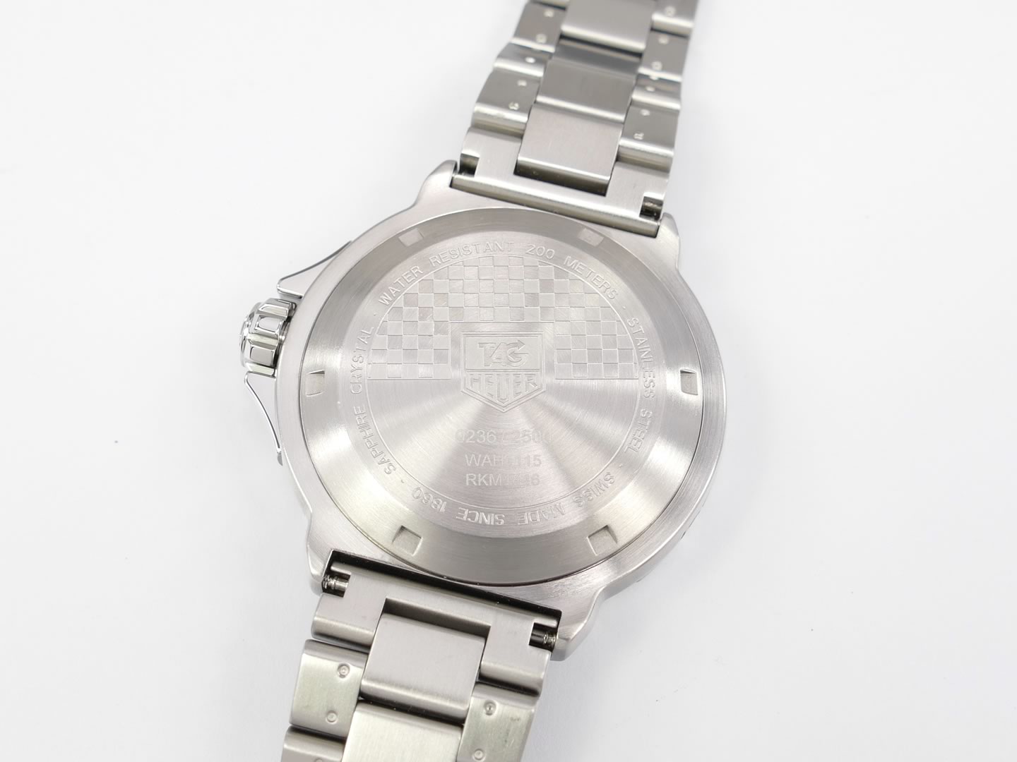 TAG Heuer Formula 1 WAH1115.BA0858 screw down case back