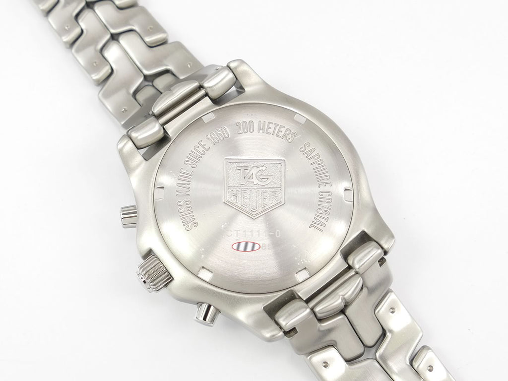 TAG Heuer Link CT1111.BA0550 screw down case back