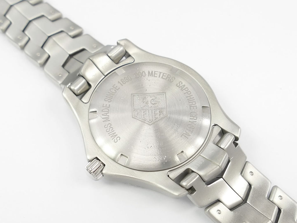 TAG Heuer Link WJ1112.BA0570 screw down case back