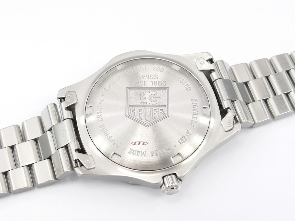 TAG Heuer 2000 Classic stainless steel case back WK1113.BA0311
