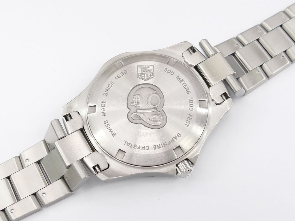 TAG Heuer Aquaracer WAF1113.BA0801 stainless steel case back