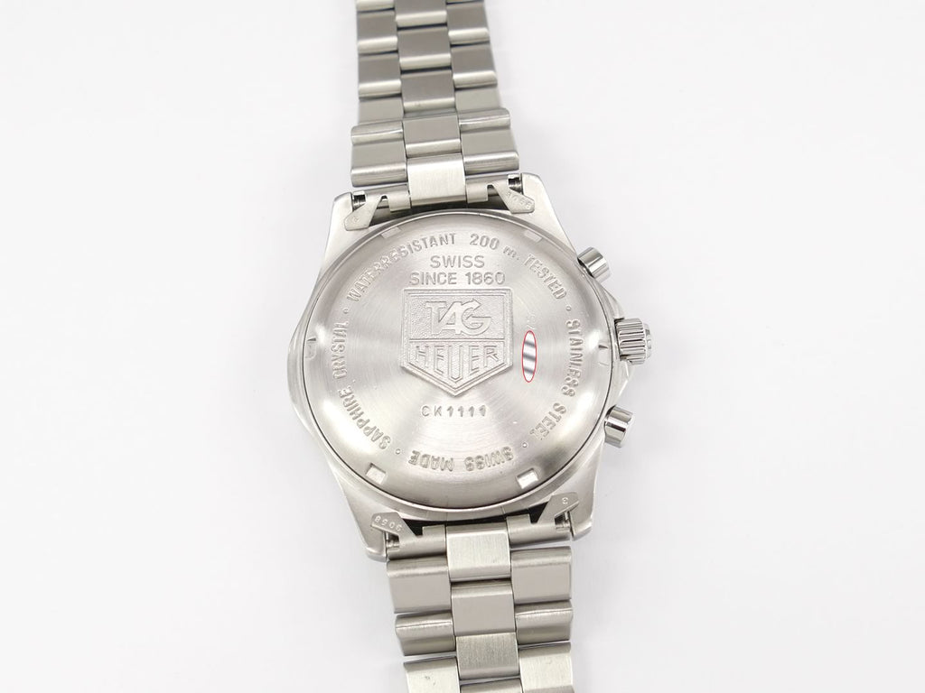 TAG Heuer 2000 CK1111.BA0328 screw down case back