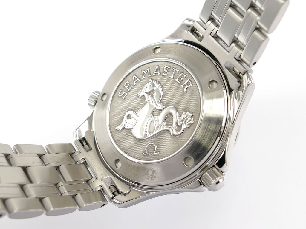 Omega Seamaster stainless steel seahorse case back 2221.80.00