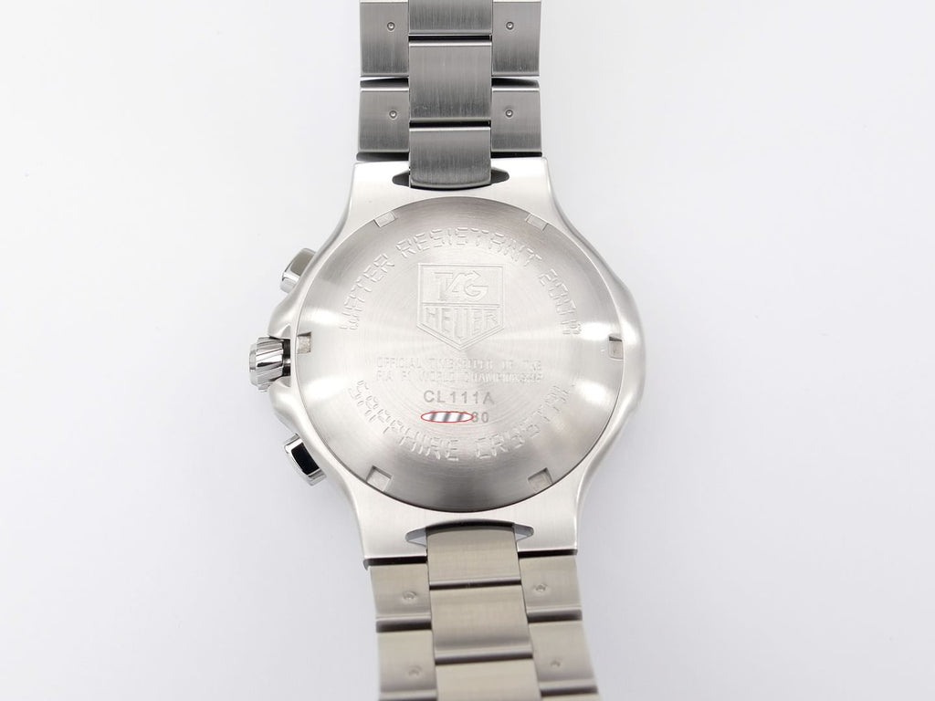 TAG Heuer Kirium F1 CL111A.BA0700 stainless steel case back