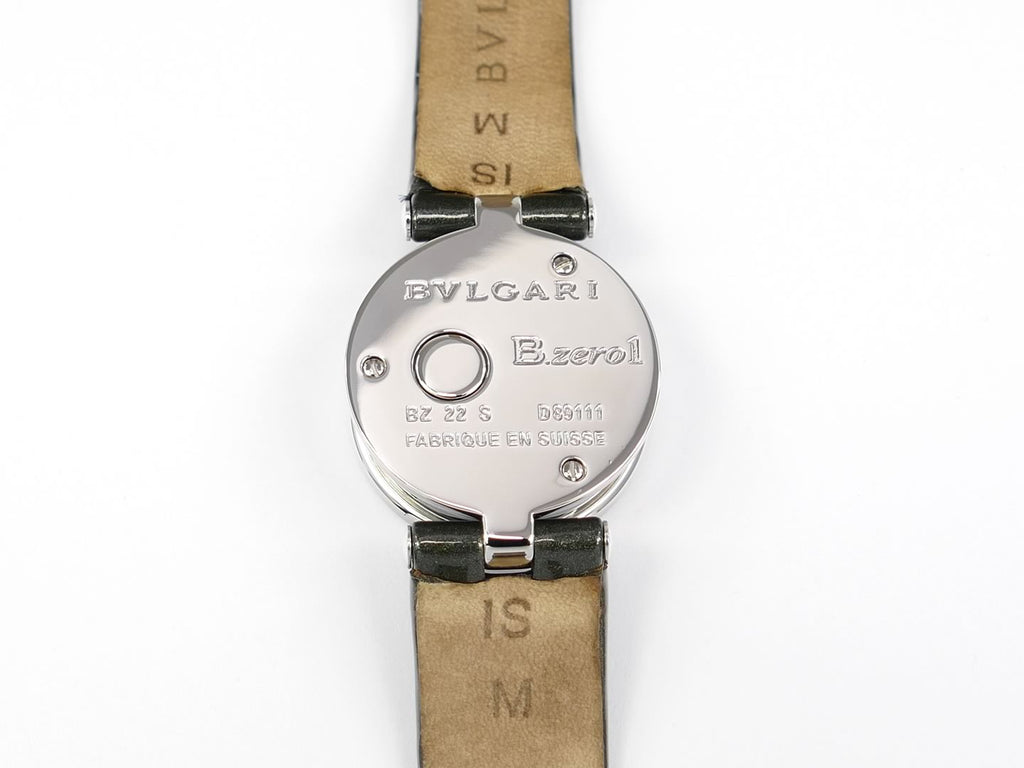 Bulgari B.zero1 BZ 22 S stainless steel case back