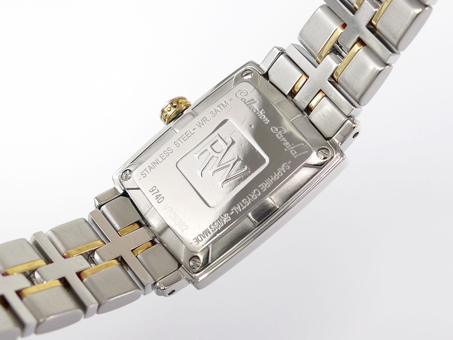 Raymond Weil Parsifal stainless steel case back 9740-STG-00995