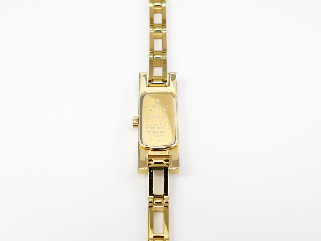 Gucci 3900L 18k Gold case back