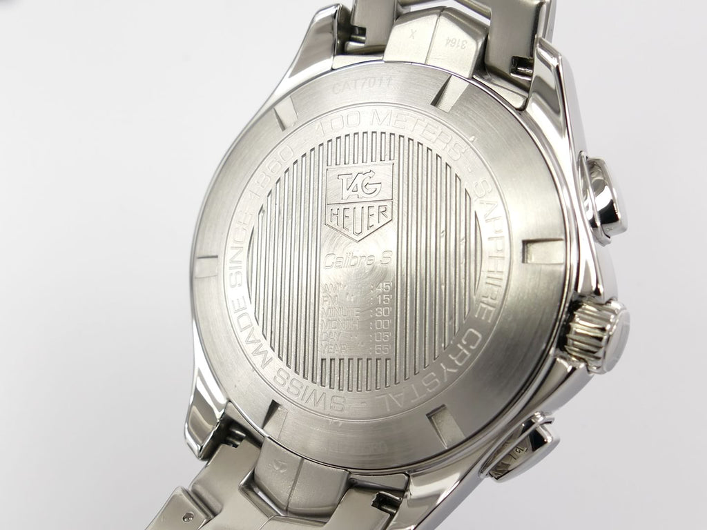 TAG Heuer Link Calibre S CAT7011.BA0952 screw down case back