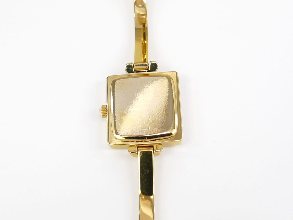Gucci 1900L 18k Gold Plated case back