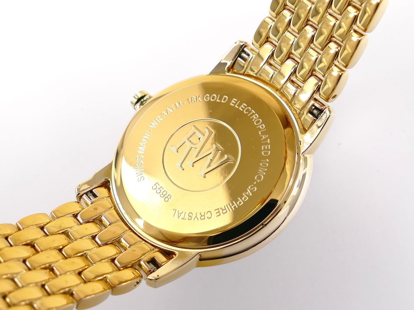 Raymond Weil Tradition 18k Gold Plated 5598 – SWWatches