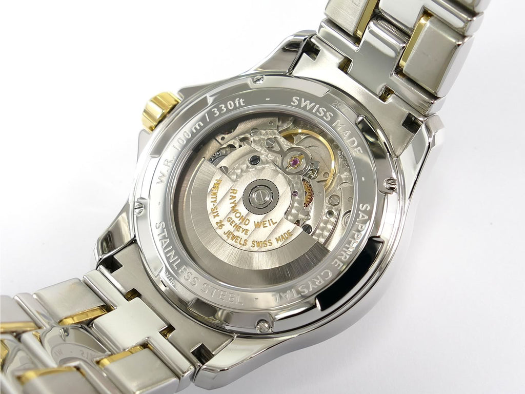 Raymond Weil Parsifal 2970-SG-00308 exhibition case back