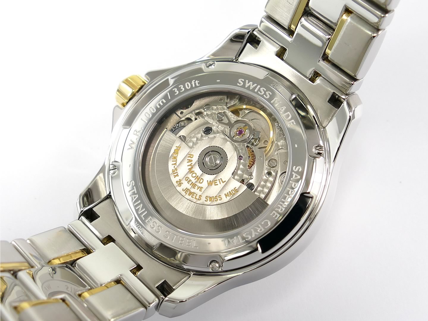 Raymond Weil Parsifal 2970-SG-00308 exhibition case back