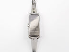 Gucci G-Line 109 Black Rectangular Dial stainless steel case back