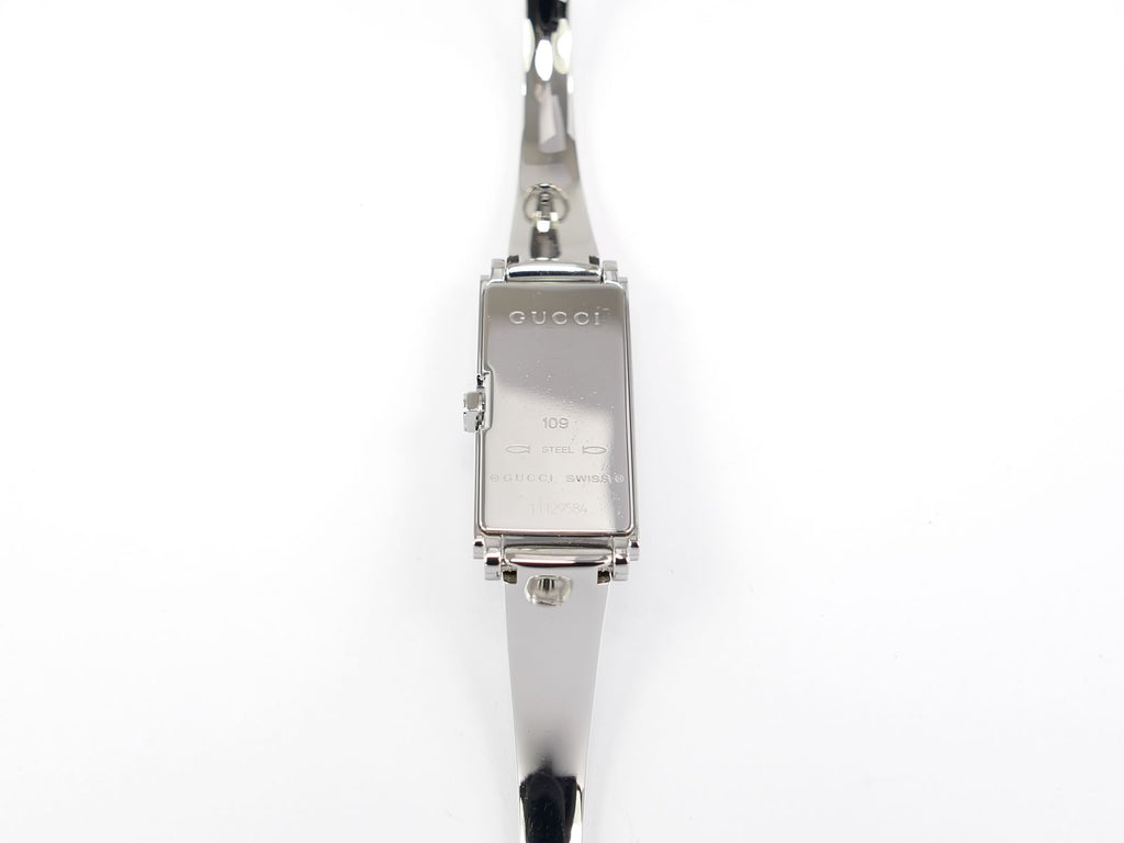 Gucci G-Line 109 Stainless Steel case back