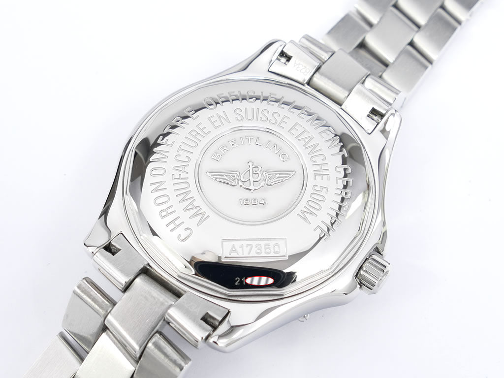 Breitling Aeromarine Colt Ocean A17350 case back