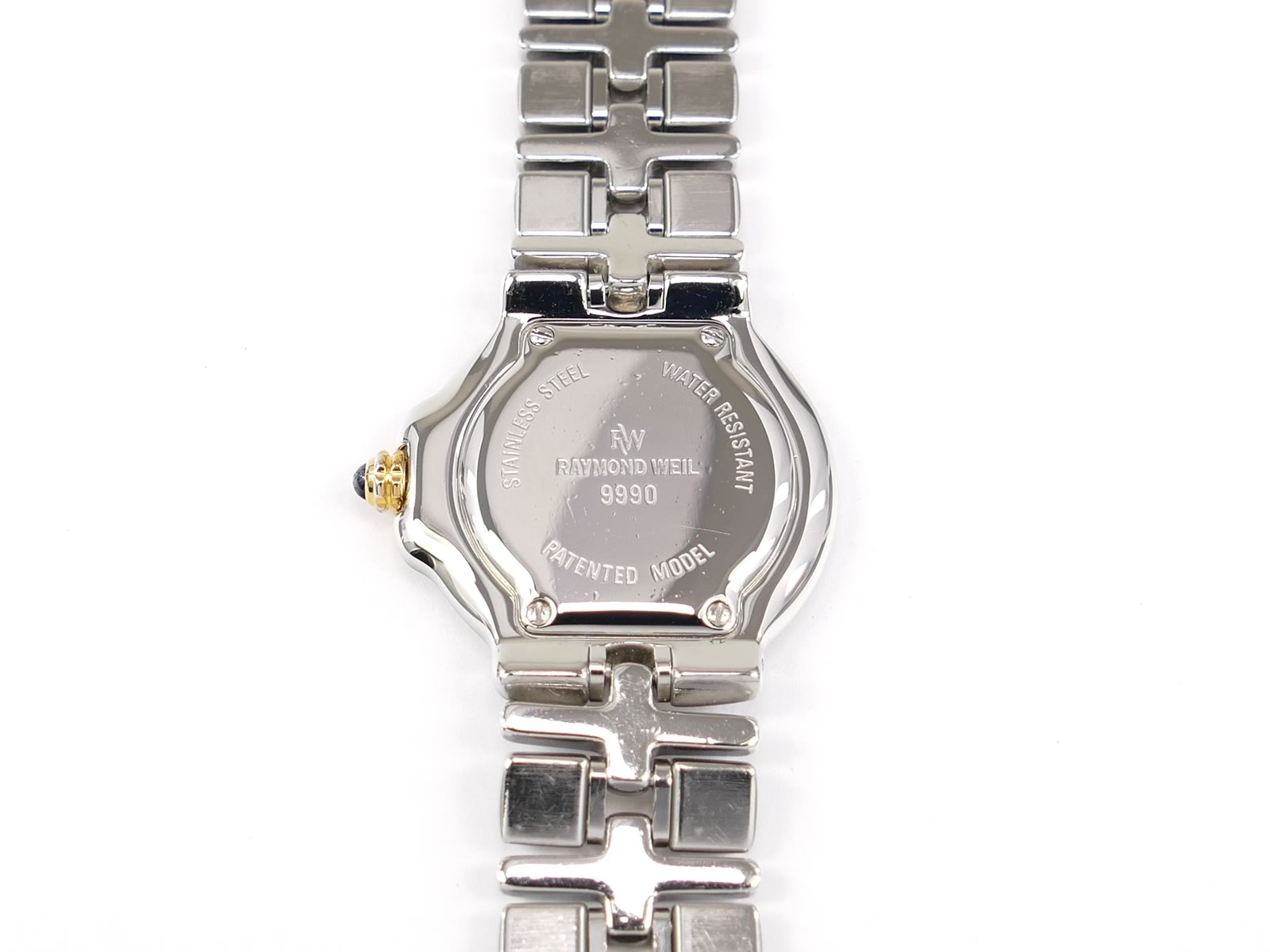 Raymond Weil Parsifal 9990 stainless steel case back