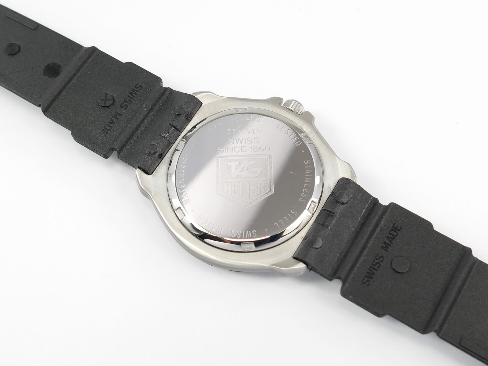 TAG Heuer Formula 1 371.513 stainless steel case back