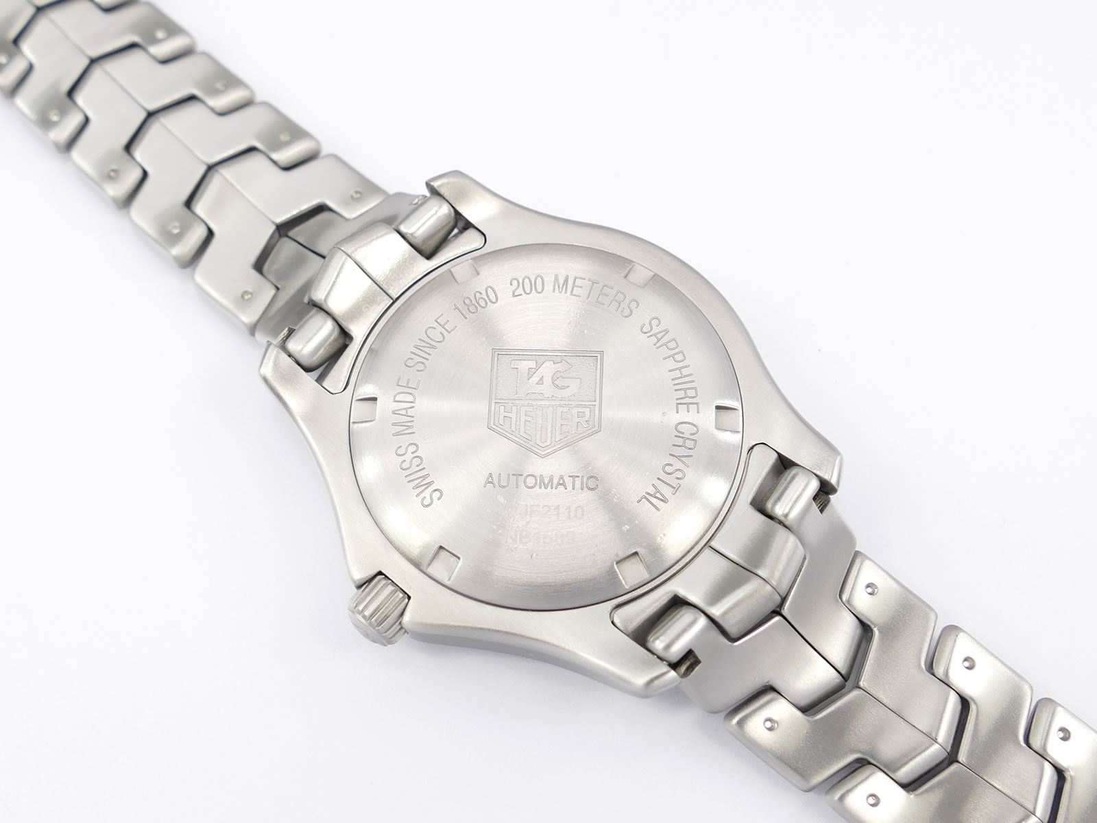 TAG Heuer Link WJF2110.BA0570 screw down case back