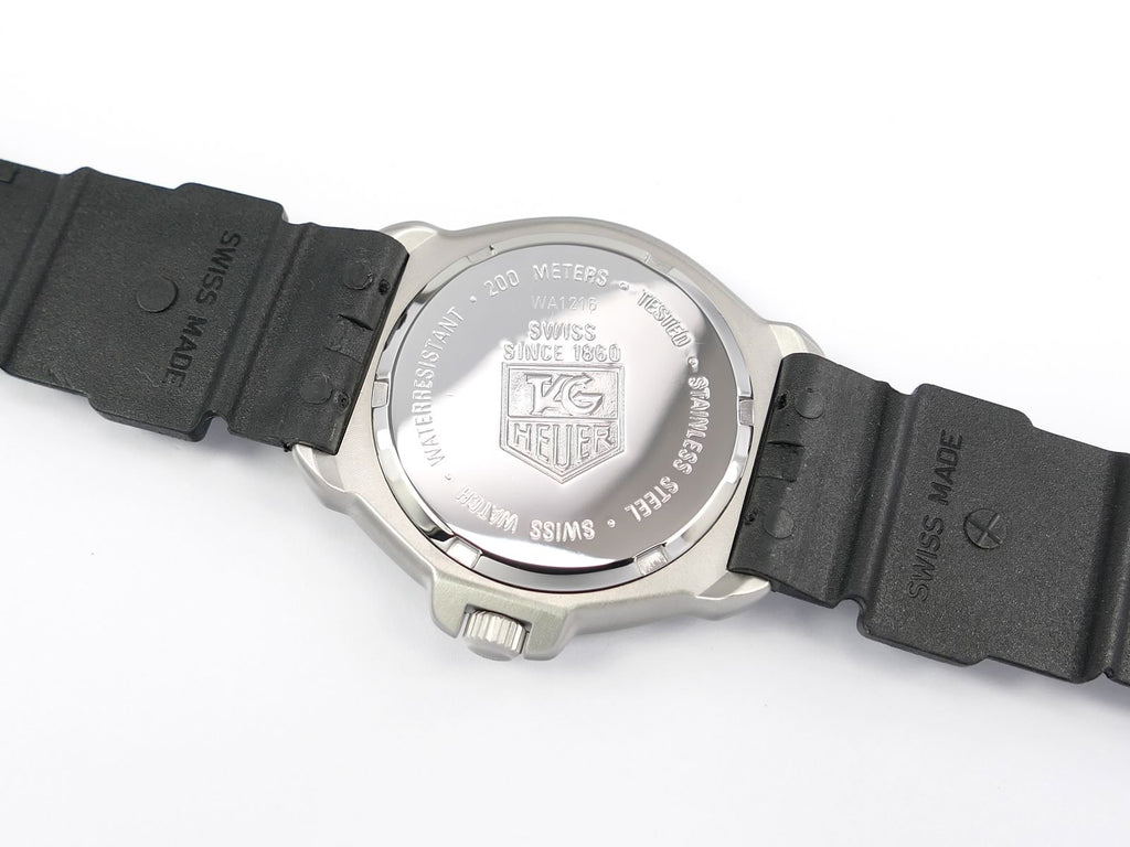 TAG Heuer Formula 1 WA1216 stainless steel case back