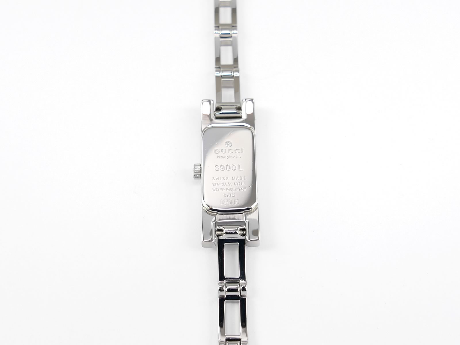 Gucci 3900L Stainless Steel case back