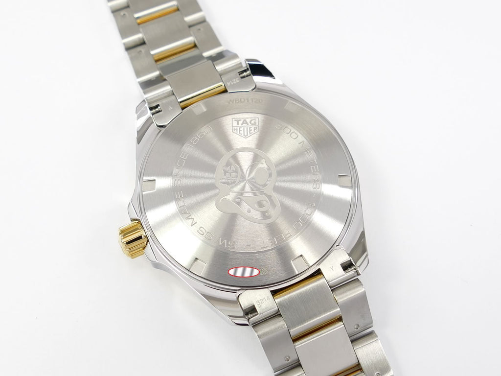 TAG Heuer Aquaracer WBD1120.BB0930 screw down case back
