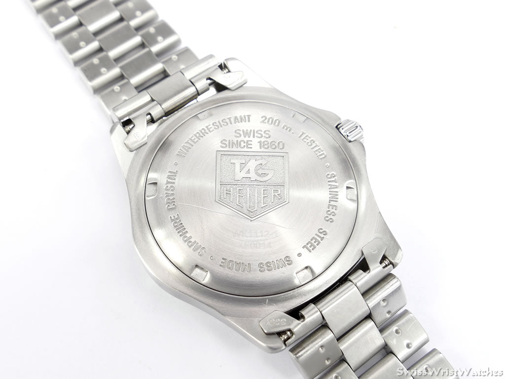 TAG Heuer 2000 Classic Full Size Silver Dial WK1112.BA0311 Professional WK1112-1