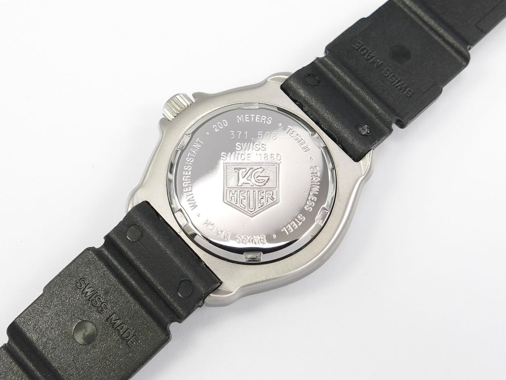 TAG Heuer Formula 1 Luminous Dial 371.508 screw down case back