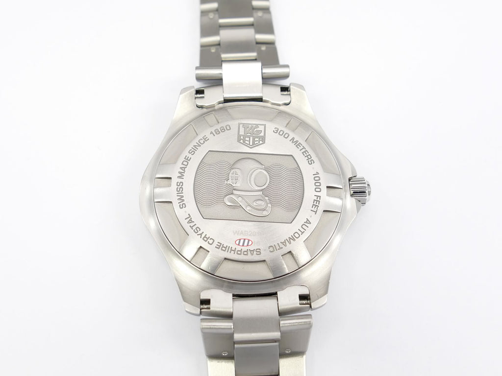TAG Heuer Aquaracer WAB2011.BA0803 screw down case back