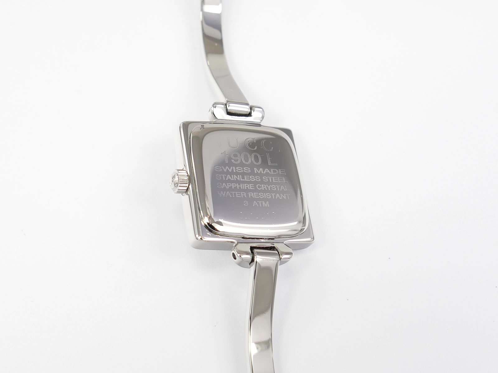 Gucci 1900L Stainless Steel case back