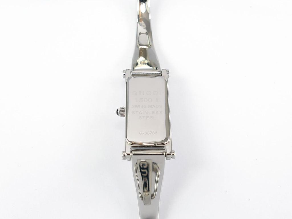 Gucci 1500L Pink Stainless Steel case back