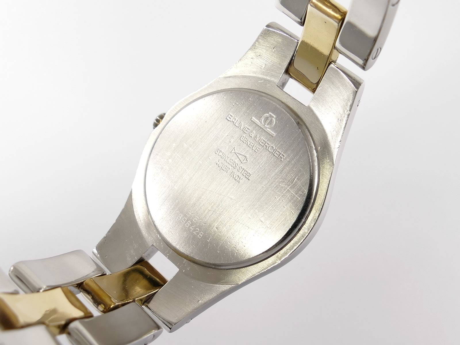 Baume & Mercier Linea 5161 Stainless steel case back