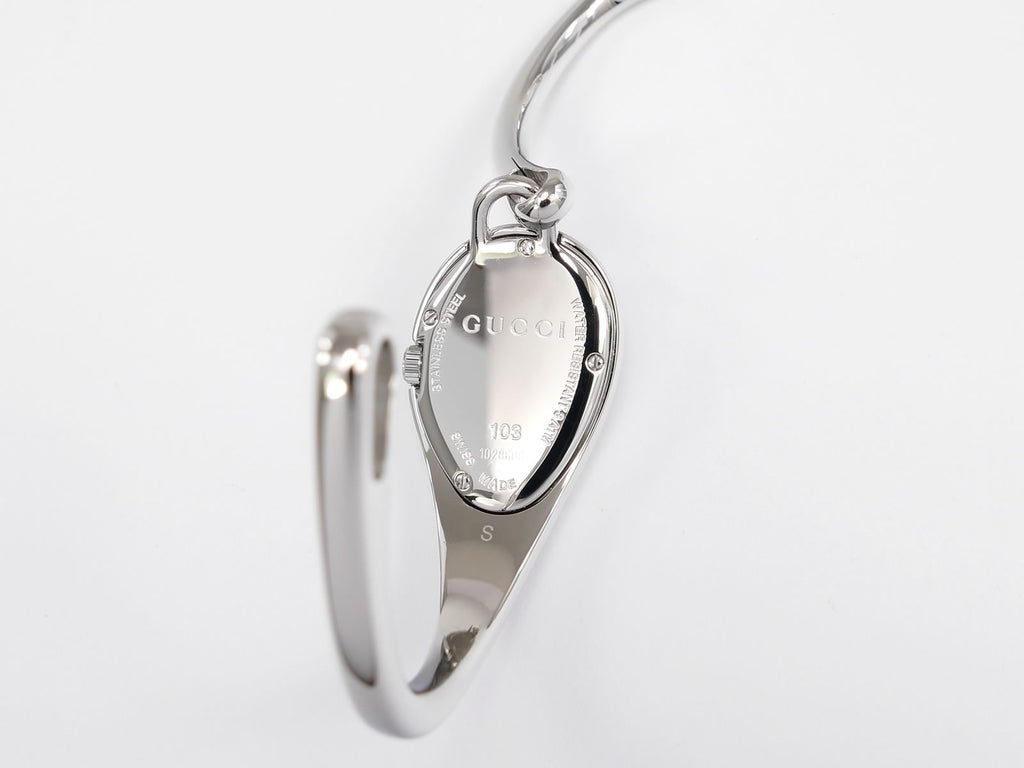 Gucci Horsebit 103 Stainless Steel case back
