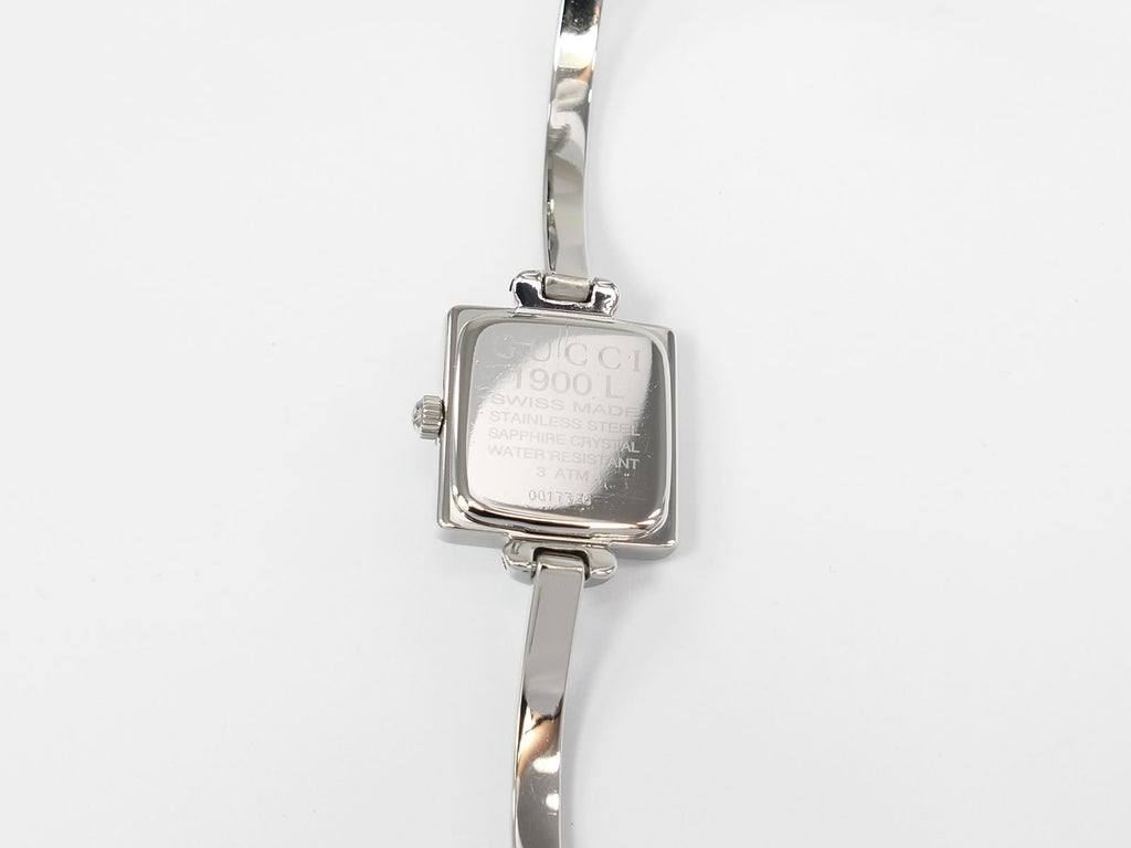 Gucci 1900L Stainless Steel case back