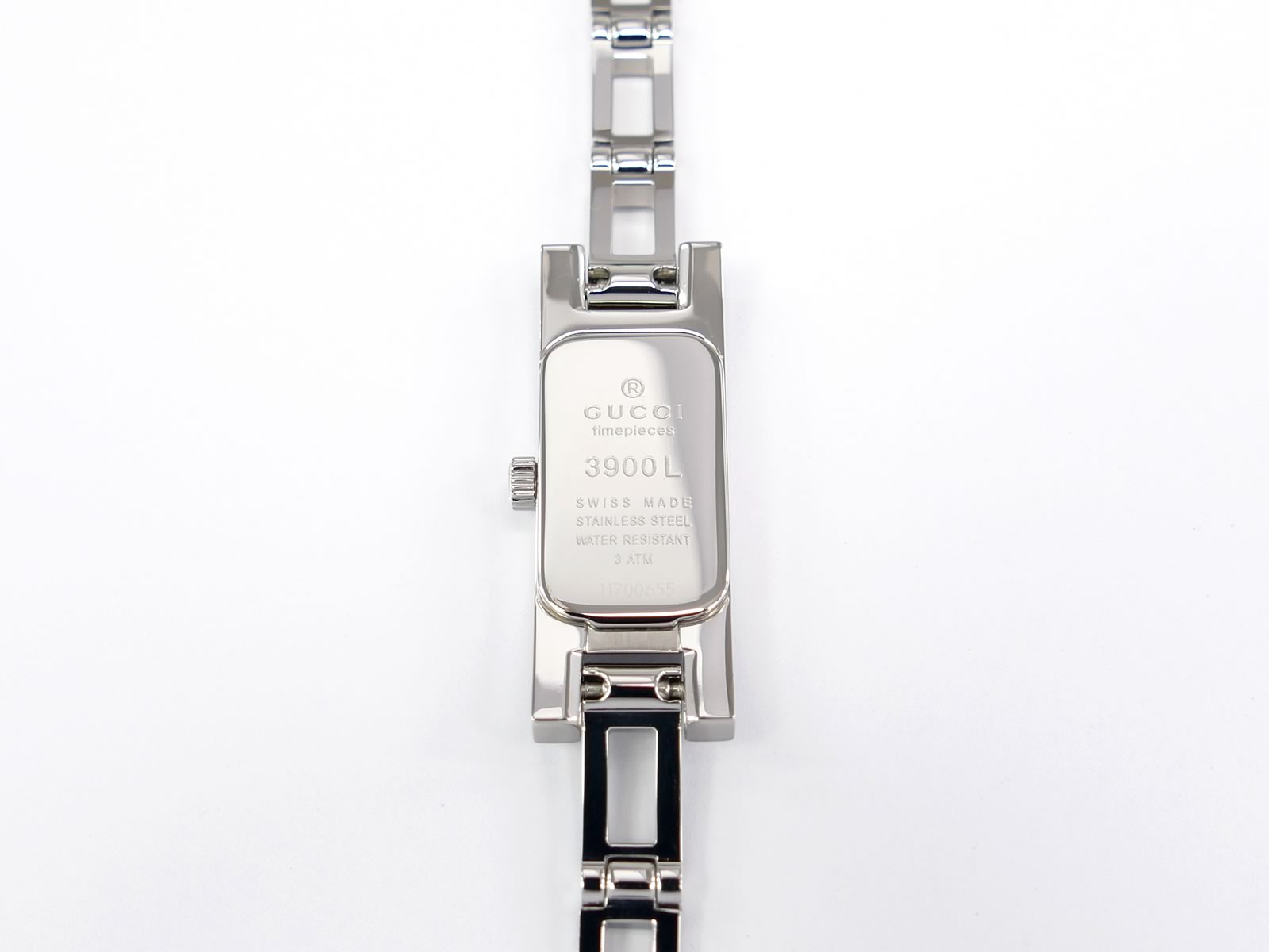 Gucci 3900L stainless steel case back