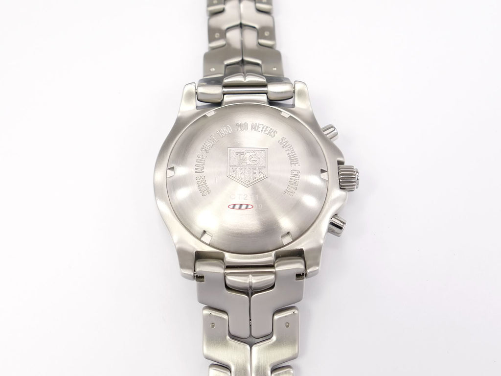 TAG Heuer Link CT2111 stainless steel case back