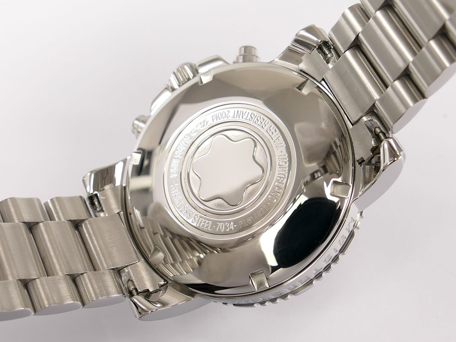 Montblanc Meisterstück Sport Chronograph 7034 screw down case back