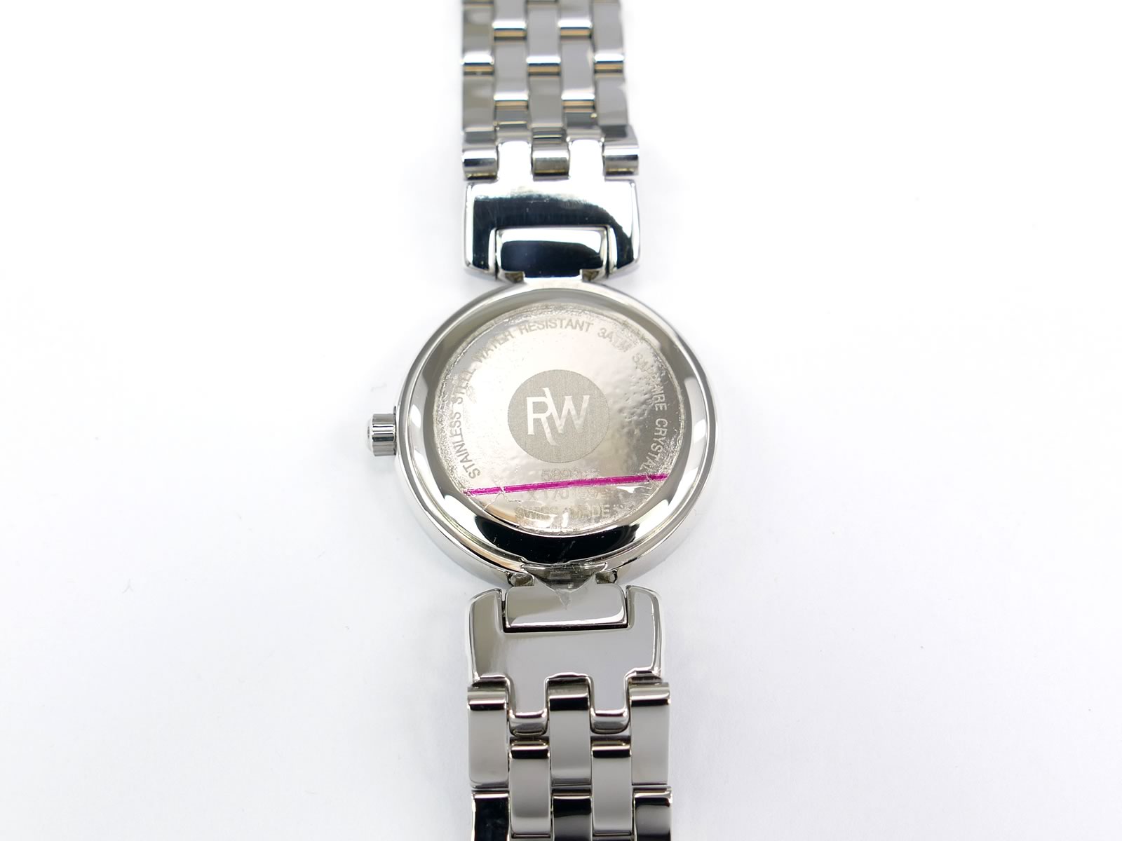 Raymond Weil Chorus 5890 stainless steel case back