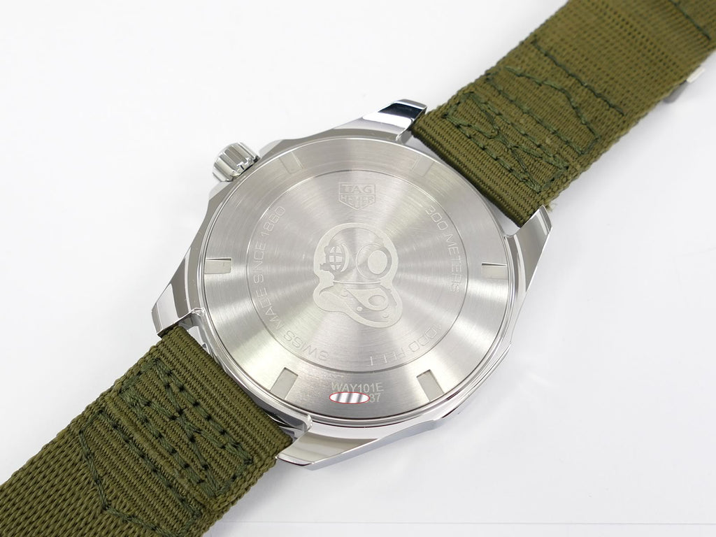 TAG Heuer Aquaracer WAY101E.FC8222 stainless steel case back