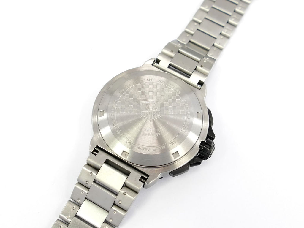 TAG Heuer Formula 1 Chronograph CAH1110.BA0850 stainless steel case back