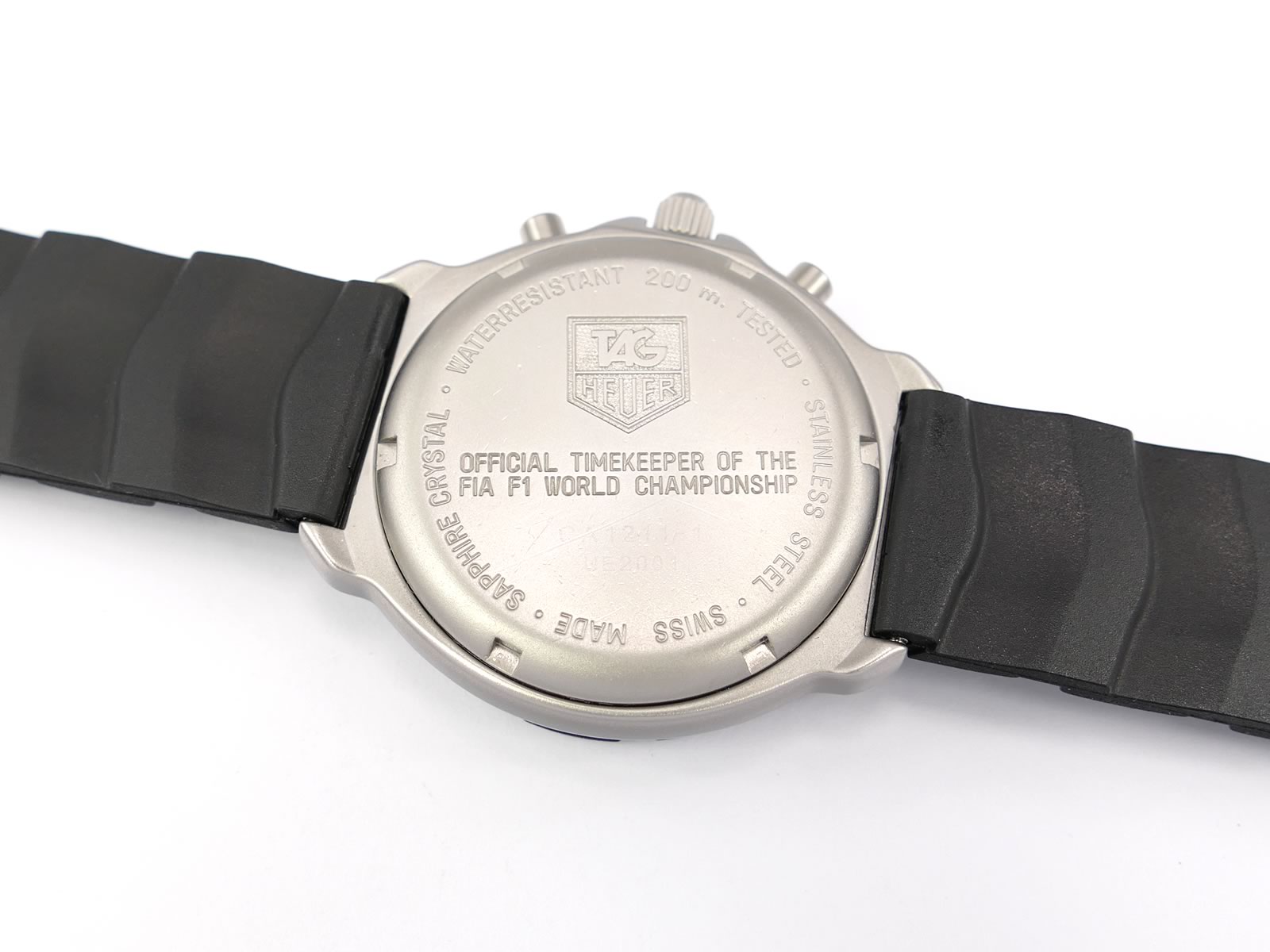 TAG Heuer Formula 1 FIA F1 CA1211-1 screw down case back