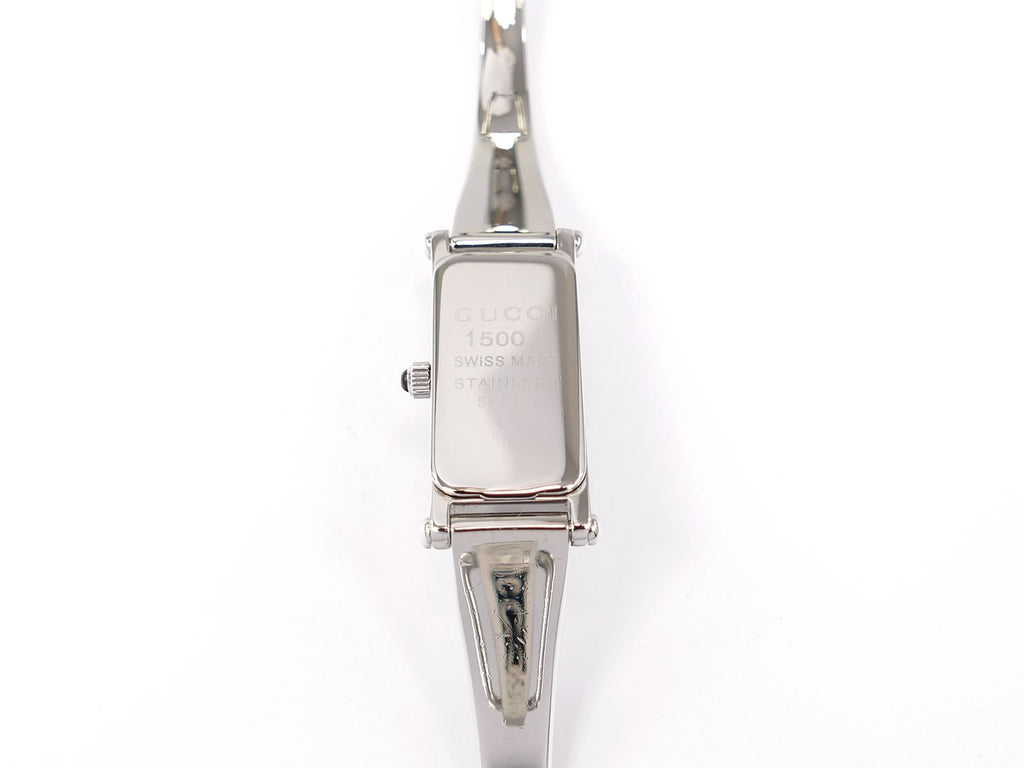 Gucci 1500L Stainless Steel case back