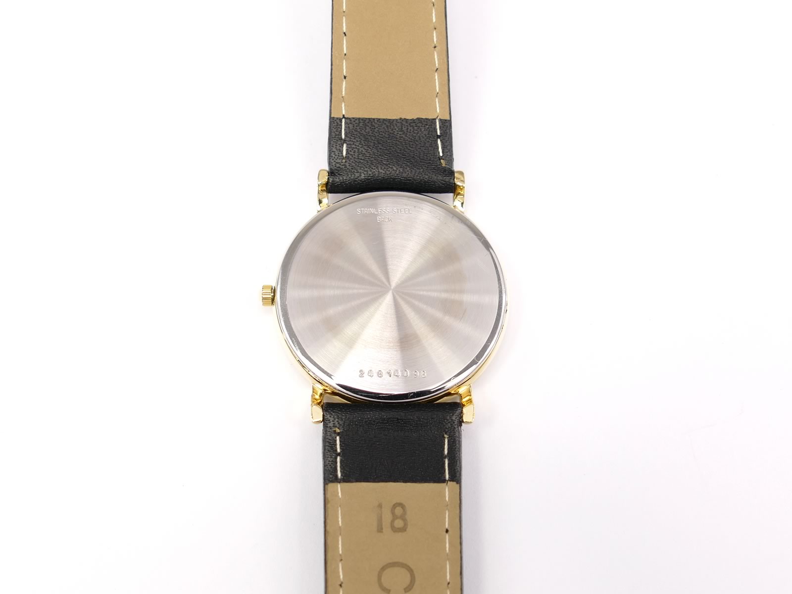 Longines Présence stainless steel case back