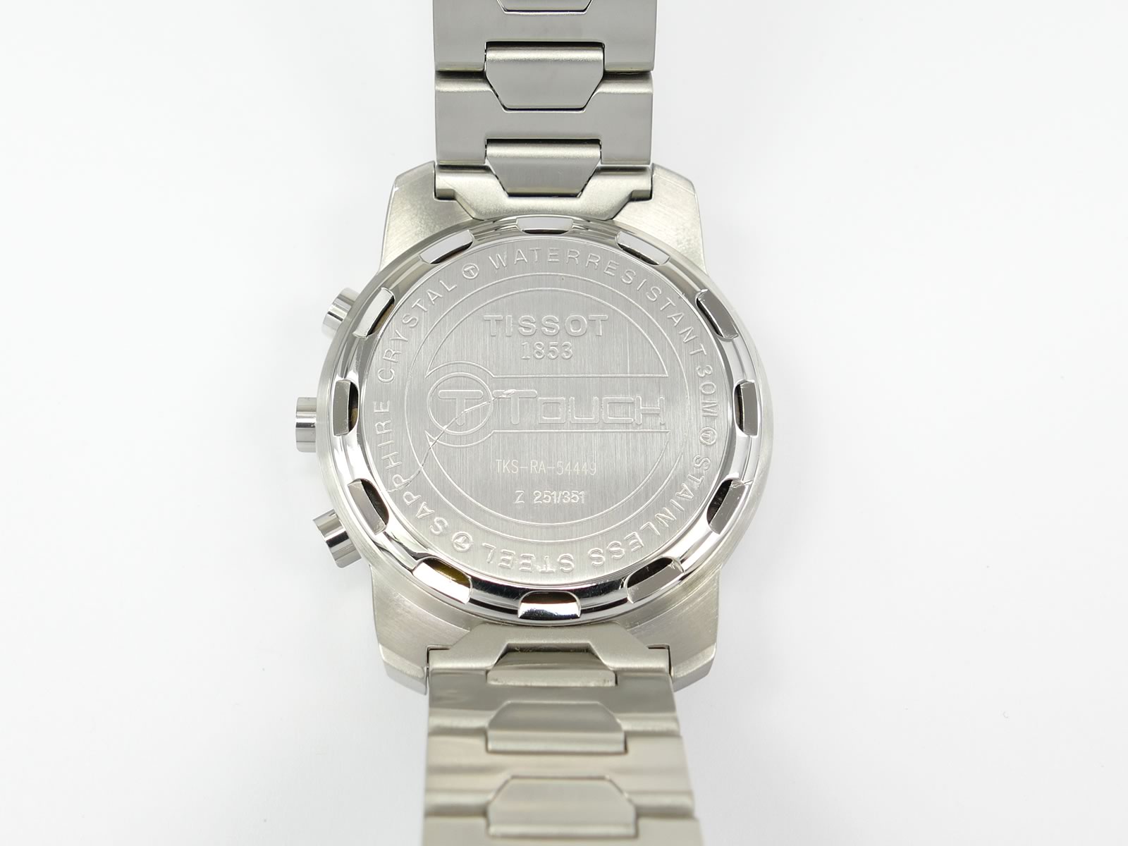 Tissot T-Touch Stainless Steel case back Z251/351
