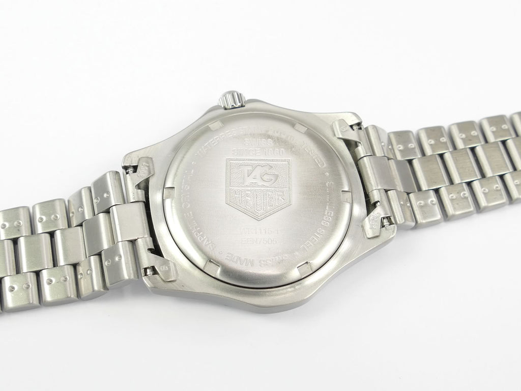 TAG Heuer 2000 WK1115-1 screw down case back
