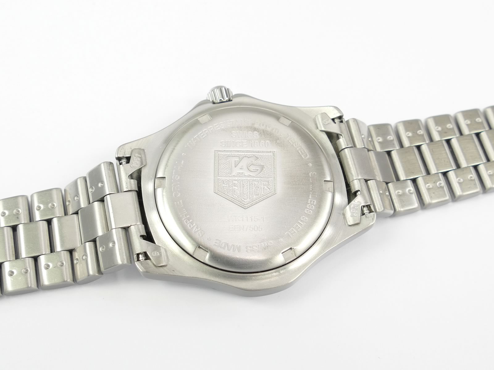 TAG Heuer 2000 WK1115-1 screw down case back