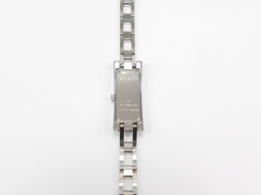 Gucci G-Link 110 Stainless Steel case back