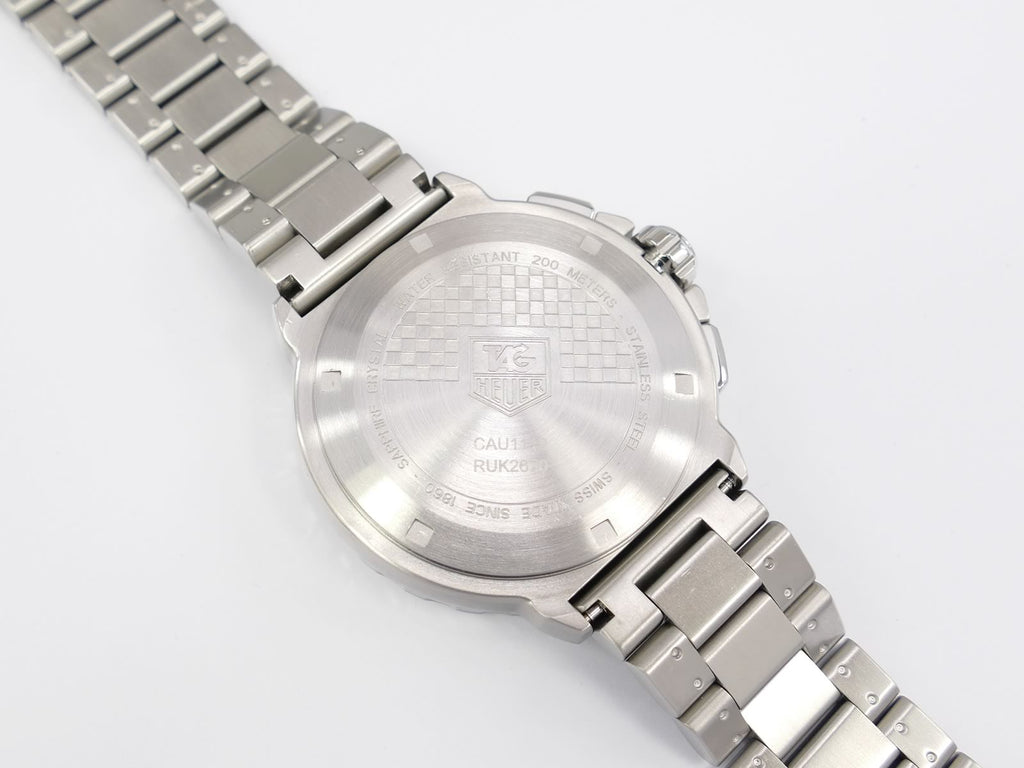 TAG Heuer Formula 1 Chronograph CAU1112.BA0858 screw down case back
